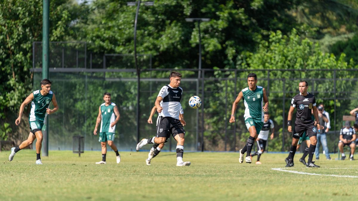 Soccer match action at the stadium in Medellín