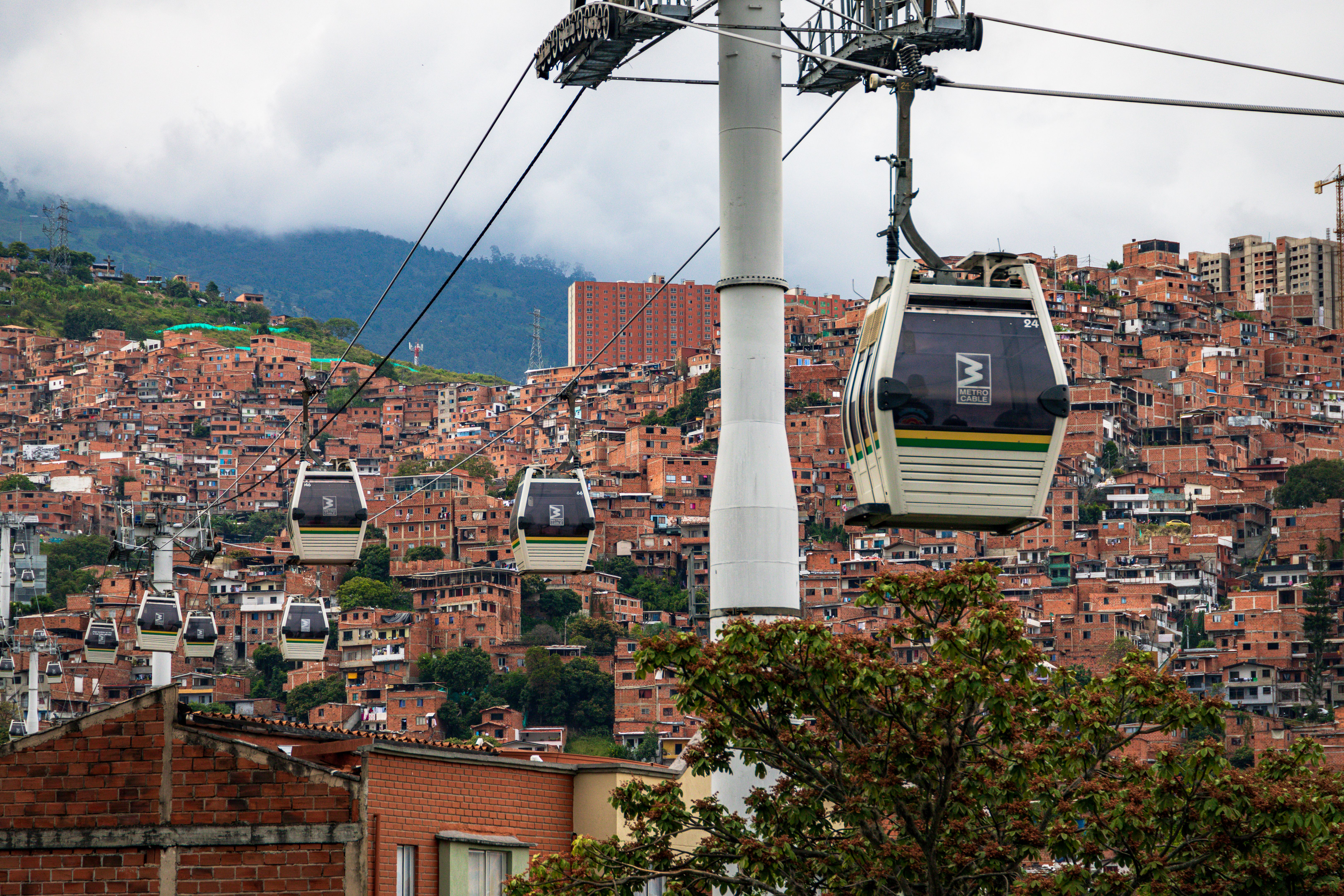 Metrocable Medellin cable cars